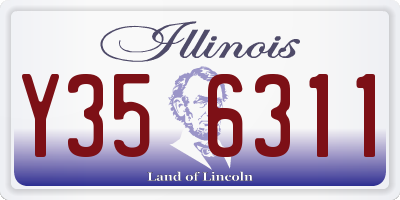 IL license plate Y356311
