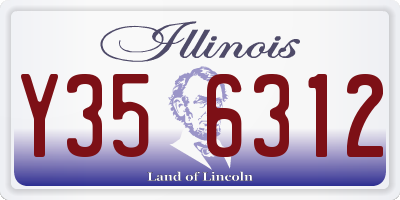 IL license plate Y356312