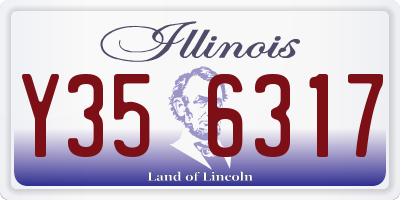 IL license plate Y356317