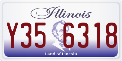IL license plate Y356318