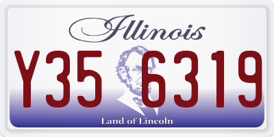 IL license plate Y356319