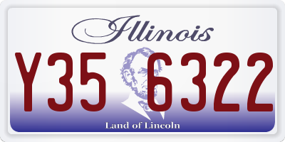 IL license plate Y356322