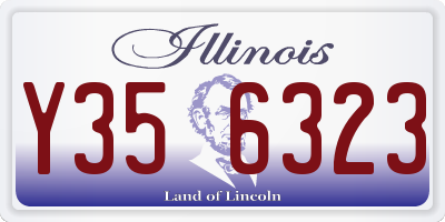 IL license plate Y356323