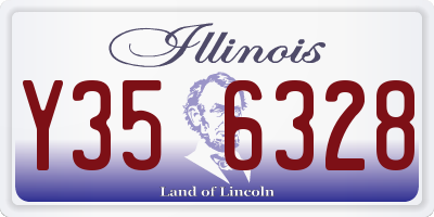 IL license plate Y356328