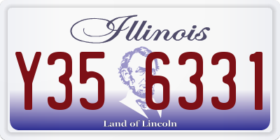 IL license plate Y356331