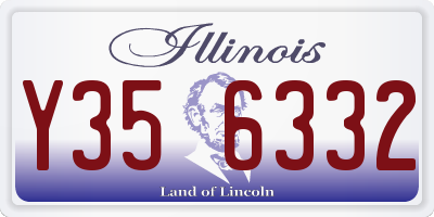 IL license plate Y356332