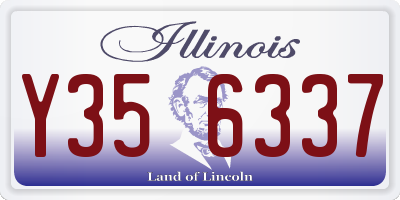 IL license plate Y356337