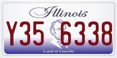 IL license plate Y356338