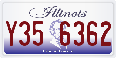 IL license plate Y356362