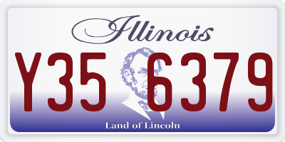 IL license plate Y356379