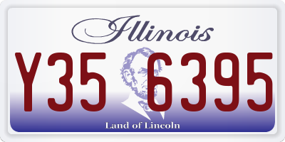 IL license plate Y356395