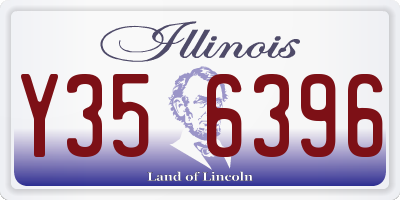 IL license plate Y356396