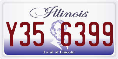 IL license plate Y356399