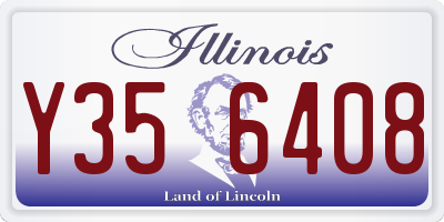 IL license plate Y356408