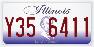 IL license plate Y356411