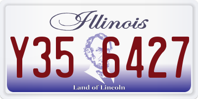 IL license plate Y356427