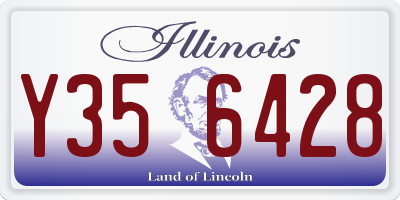 IL license plate Y356428