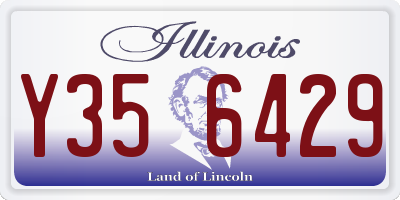 IL license plate Y356429