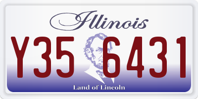 IL license plate Y356431