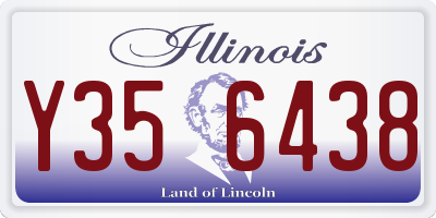 IL license plate Y356438