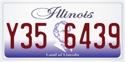 IL license plate Y356439