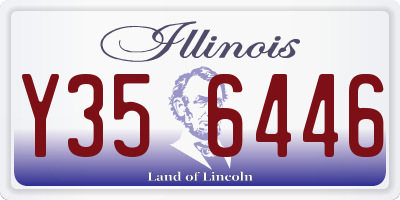 IL license plate Y356446