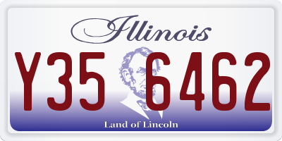 IL license plate Y356462