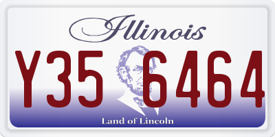 IL license plate Y356464