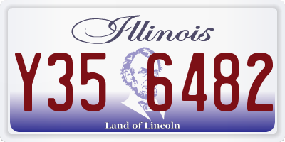 IL license plate Y356482