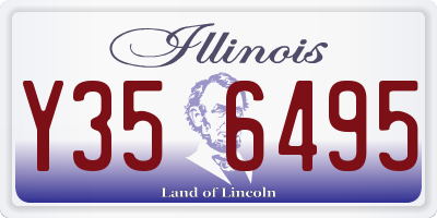 IL license plate Y356495