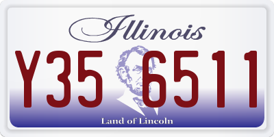 IL license plate Y356511