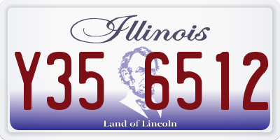 IL license plate Y356512