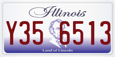 IL license plate Y356513