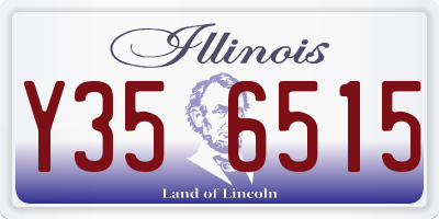 IL license plate Y356515