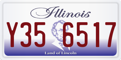 IL license plate Y356517
