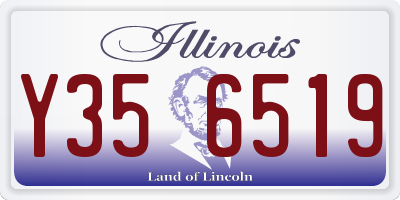 IL license plate Y356519