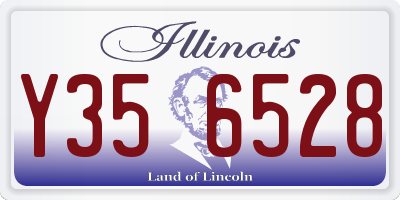 IL license plate Y356528