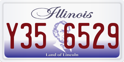 IL license plate Y356529