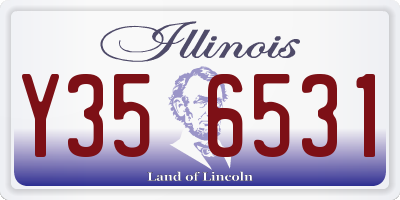 IL license plate Y356531
