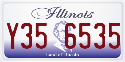 IL license plate Y356535