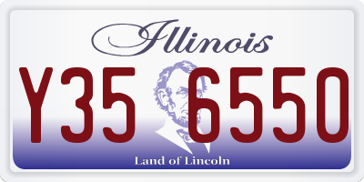 IL license plate Y356550