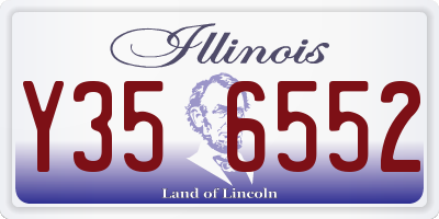 IL license plate Y356552