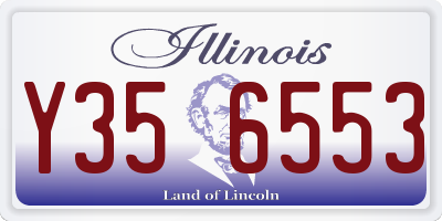 IL license plate Y356553