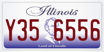 IL license plate Y356556