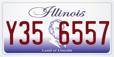 IL license plate Y356557