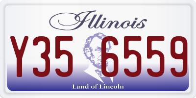 IL license plate Y356559