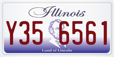 IL license plate Y356561
