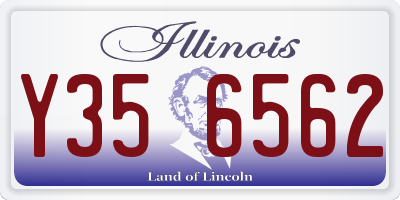 IL license plate Y356562