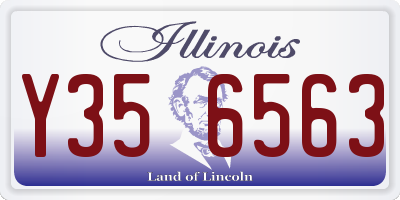 IL license plate Y356563