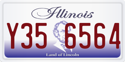 IL license plate Y356564